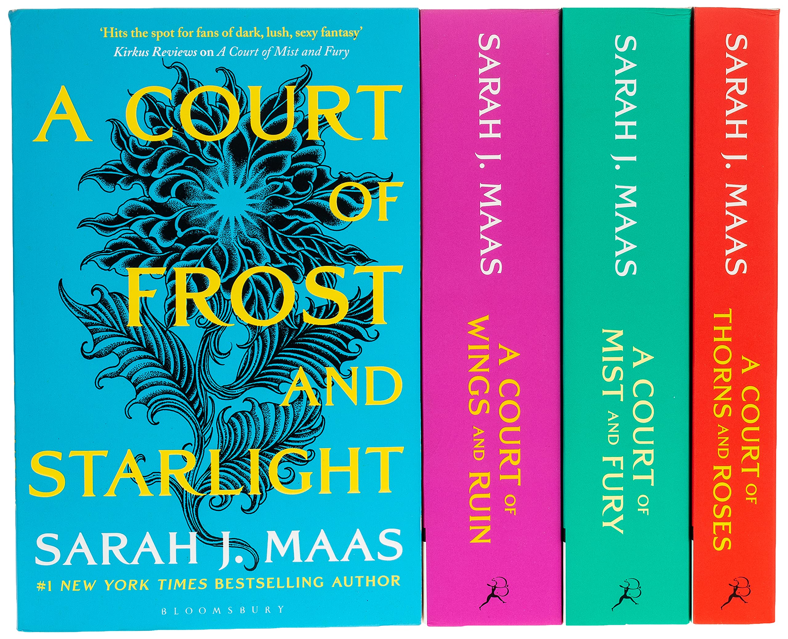 A Court of Thorns and Roses Series Sarah J. Maas 4 Books Collection Set (A Court of Thorns and Roses, A Court of Mist and Fury, A Court of Wings and Ruin, A Court of Frost and Starlight) book