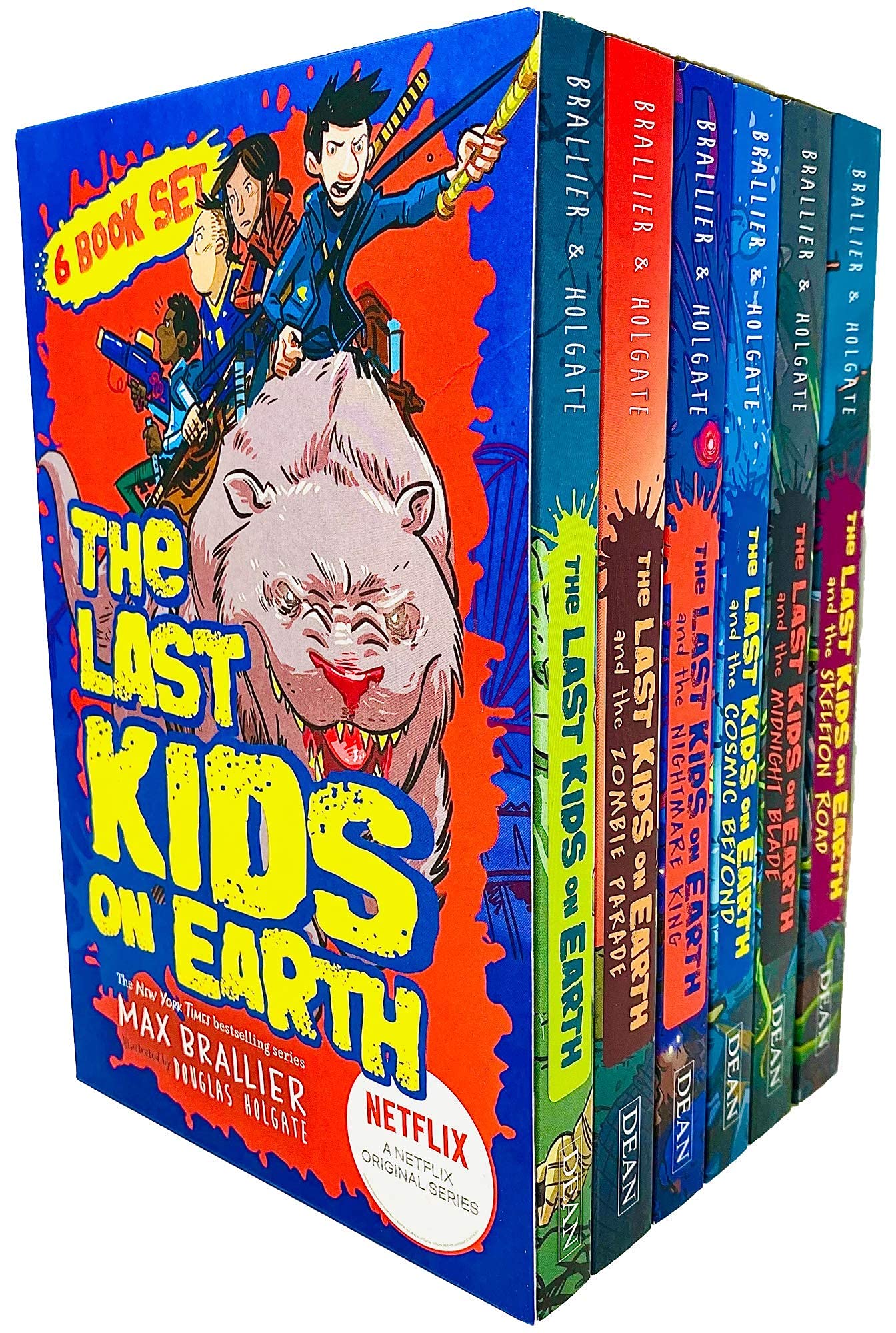 The Last Kids On Earth 6 Books Collection Set by Max Brallier (Last Kids On Earth, Zombie Parade, Nightmare King, Cosmic Beyond, Midnight Blade & Skeleton Road) Fiction