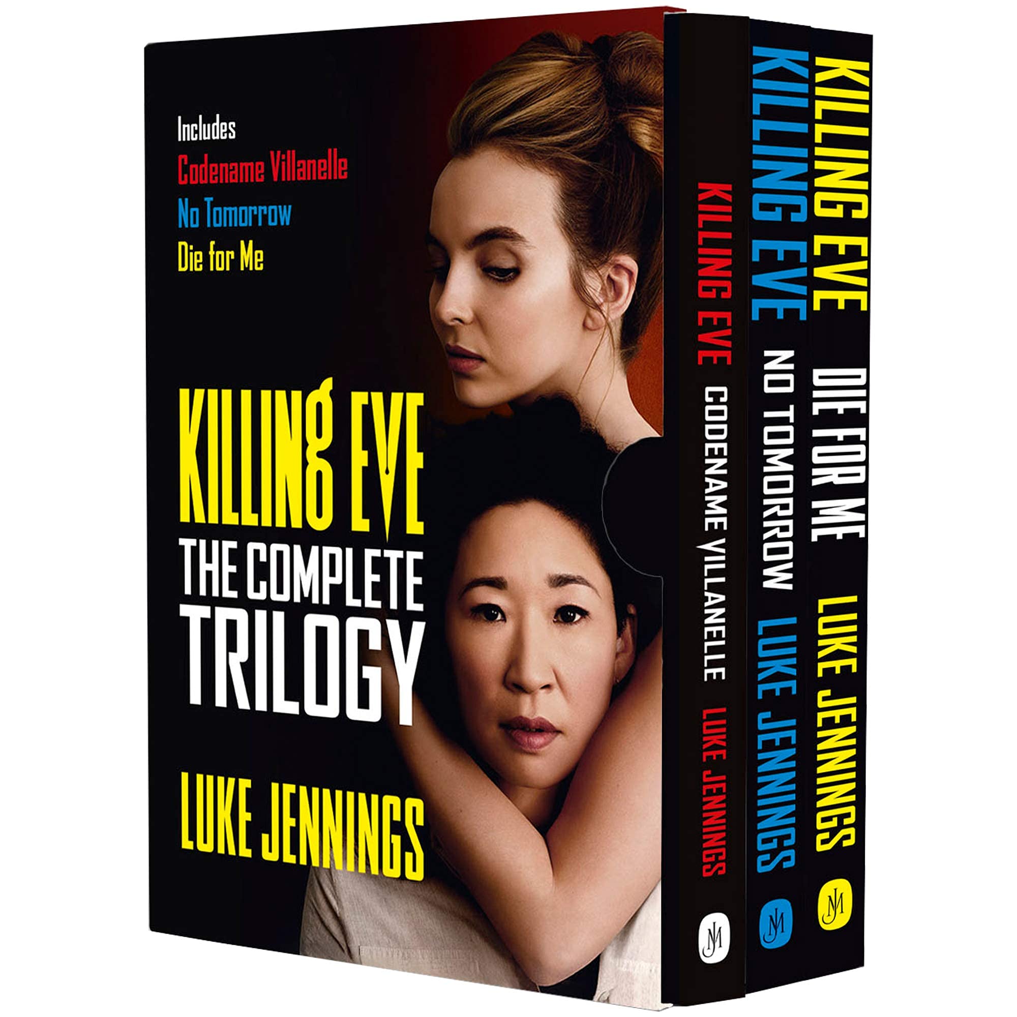 Killing Eve Series 3 Books Collection Set By Luke Jennings (Codename Villanelle, No Tomorrow, Die for Me) Contemporary literature