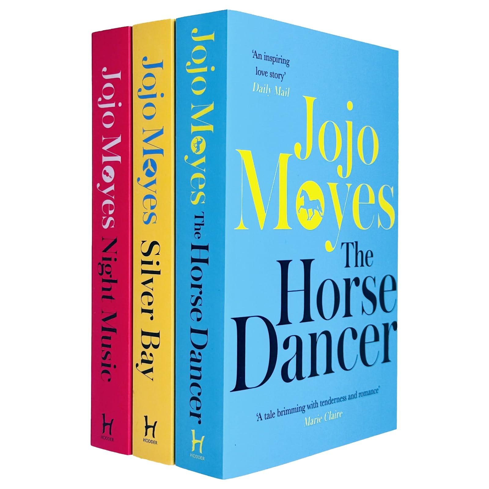 Jojo Moyes Collection 3 Books Set (The Horse Dancer, Silver Bay, Night Music) Contemporary literature
