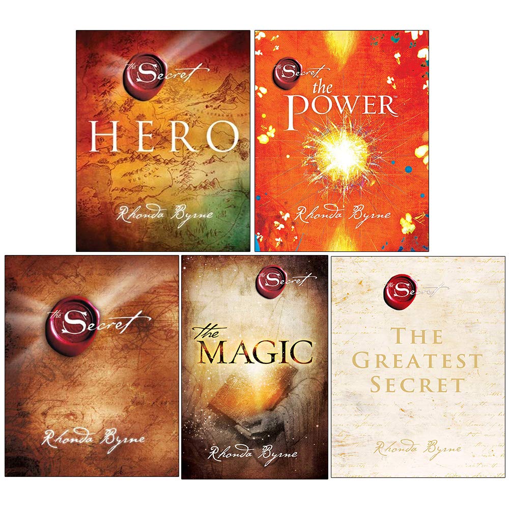 Rhonda Byrne The Secret Series 5 Books Collection Set (Hero, The Power, The Secret, The Magic , The Greatest Secret) Religion & Esotericism