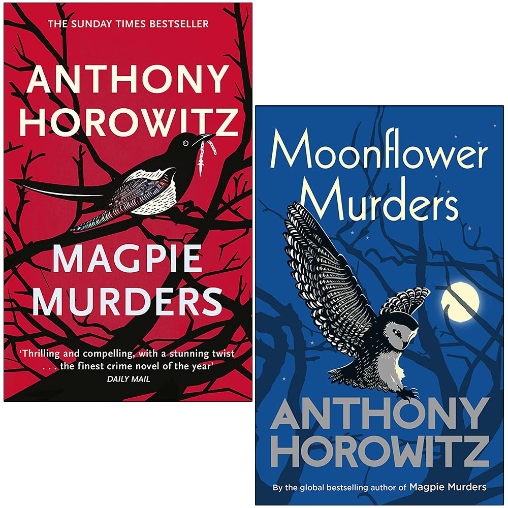 Susan Ryeland Series 2 Books Collection Set By Anthony Horowitz (Magpie Murders, Moonflower Murders) Contemporary literature