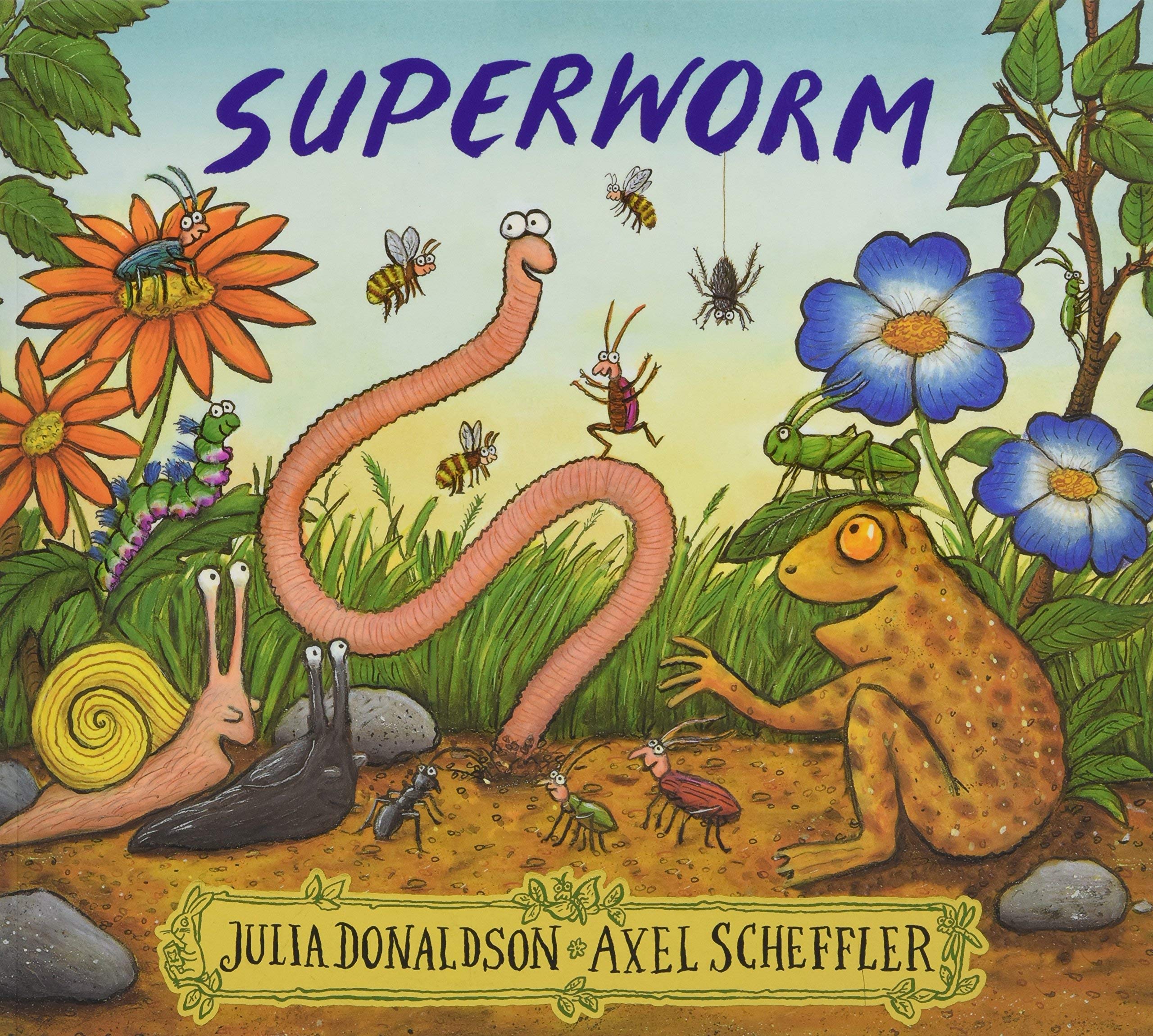 Julia Donaldson 5 Books Collection Set By The Creators of the Gruffalo (The Scarecrows' Wedding, Superworm, The Highway Rat, Tiddler, Zog) Non-fiction