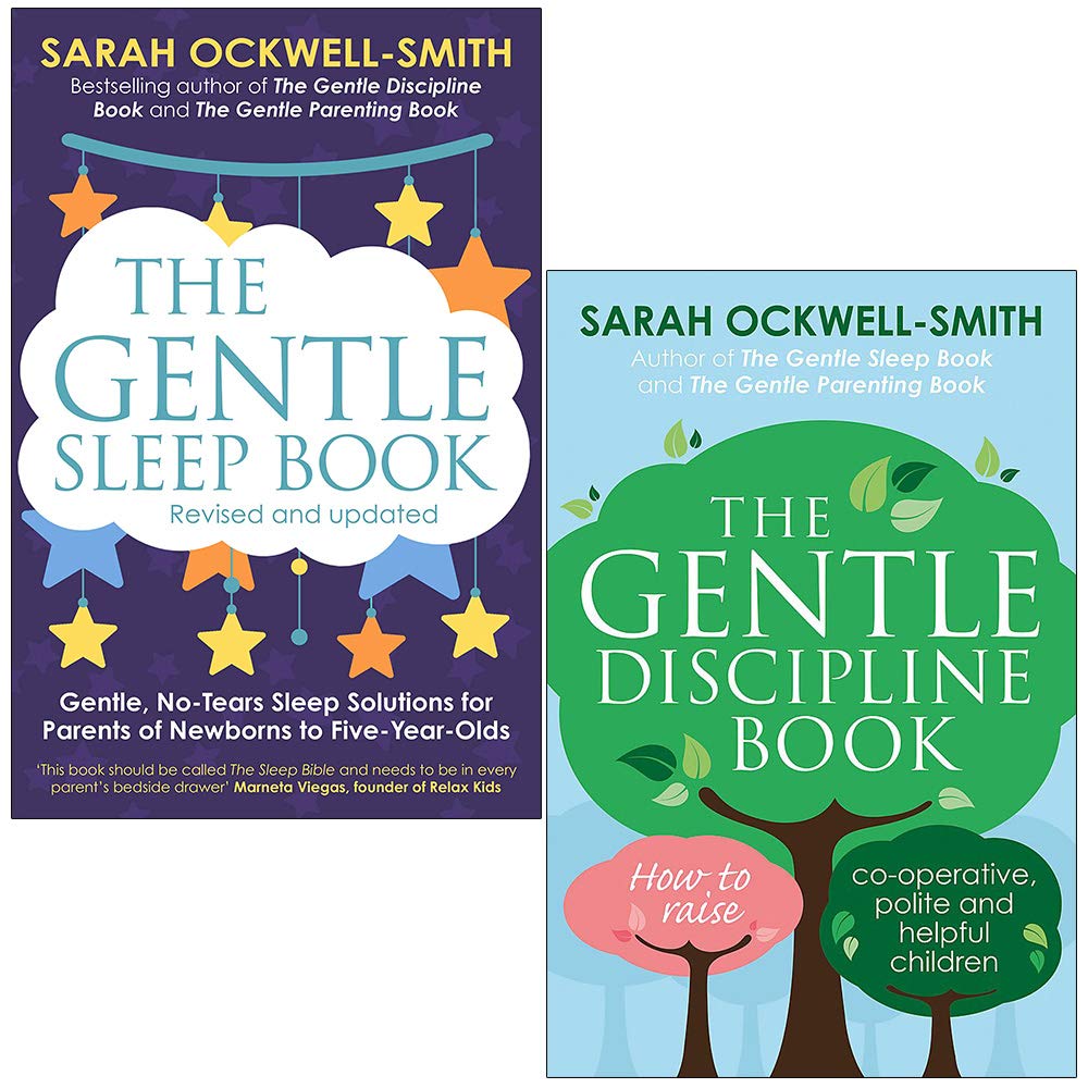 Gentle Series 2 Books Collection Set by Sarah Ockwell-Smith (The Gentle Sleep Book & The Gentle Discipline Book) Parents & Children
