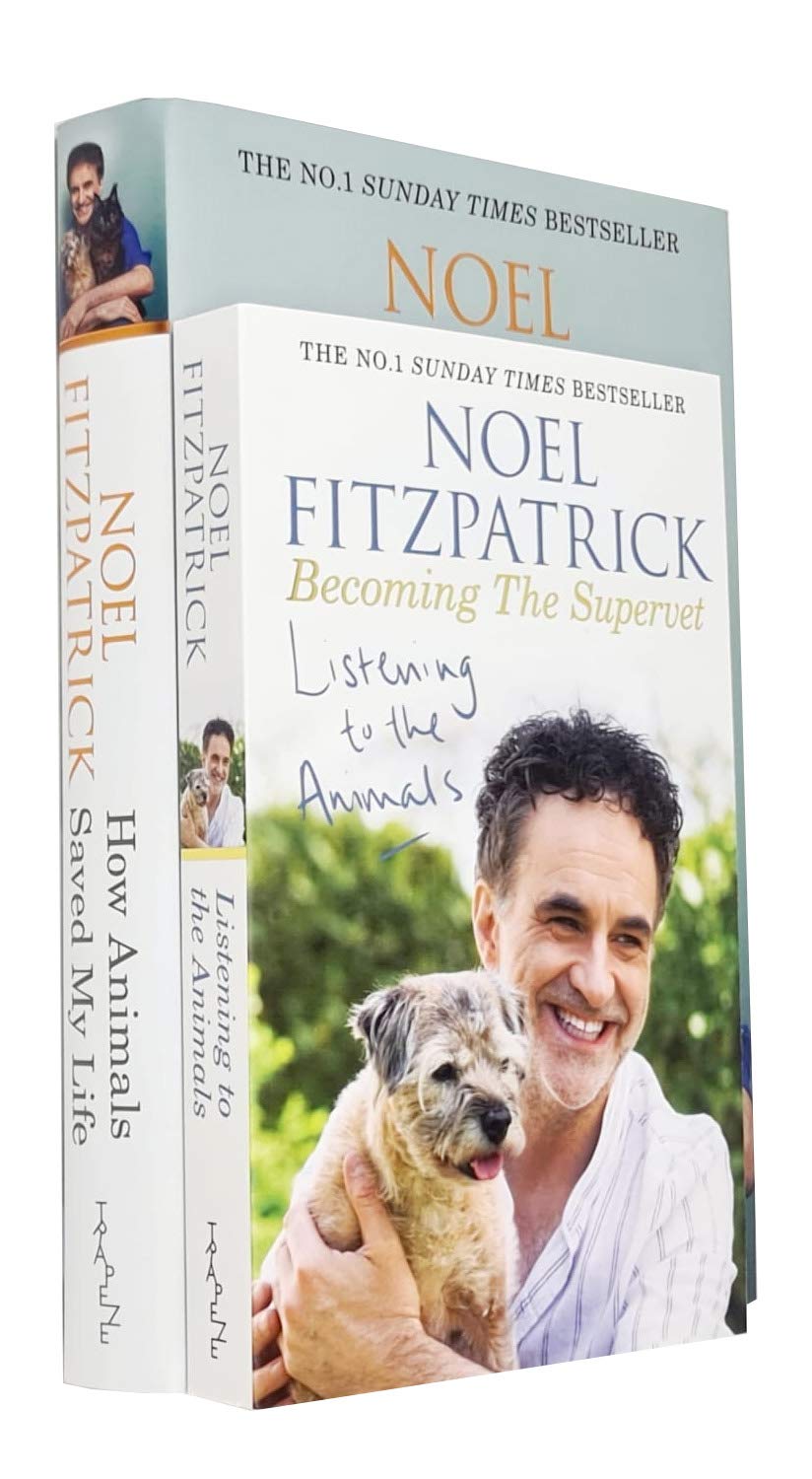 Zuhören, wie die Tiere zum Supervet werden und wie Tiere mir als Supervet das Leben retteten, von Professor Noel Fitzpatrick, 2-Bücher-Sammlungsset Contemporary literature
