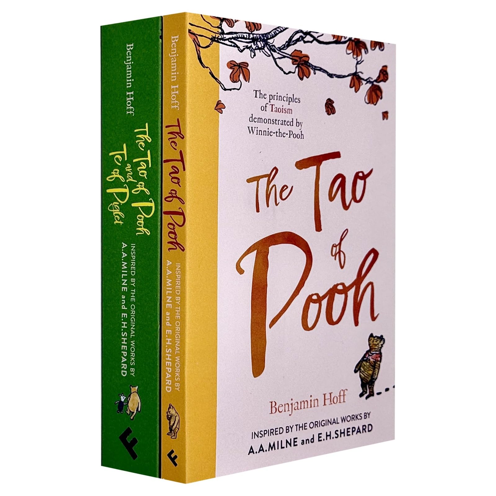 The Tao of Pooh & The Te of Piglet and The Tao of Pooh By Benjamin Hoff 2 Books Collection Set Classics