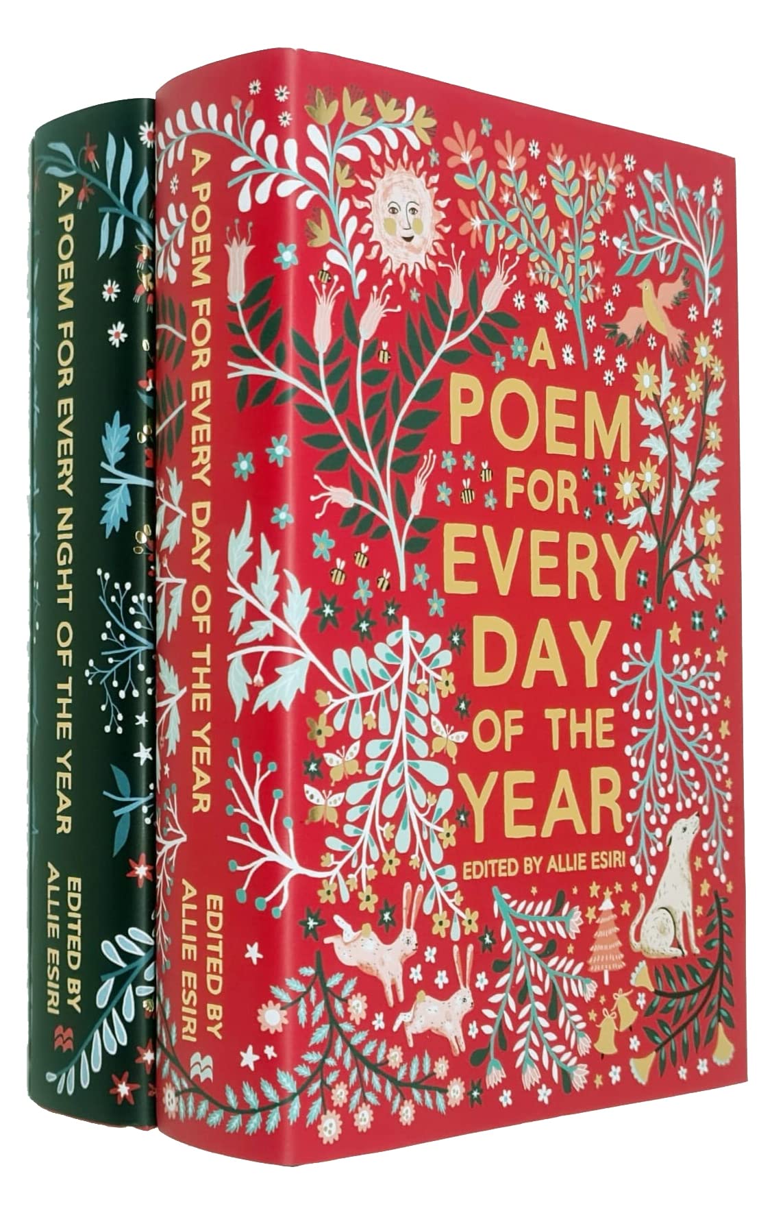 A Poem for Every Night of the Year & A Poem for Every Day of the Year By Allie Esiri 2 Books Collection Set Fiction