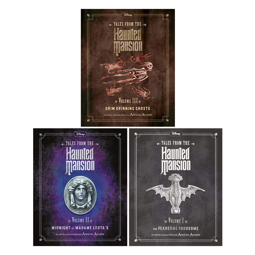 Tales from the Haunted Mansion Series Volume 1 - 3 Books Collection Set (Fearsome Foursome, Midnight at Madame Leota's, Grim Grinning Ghosts) Horror & Creepy