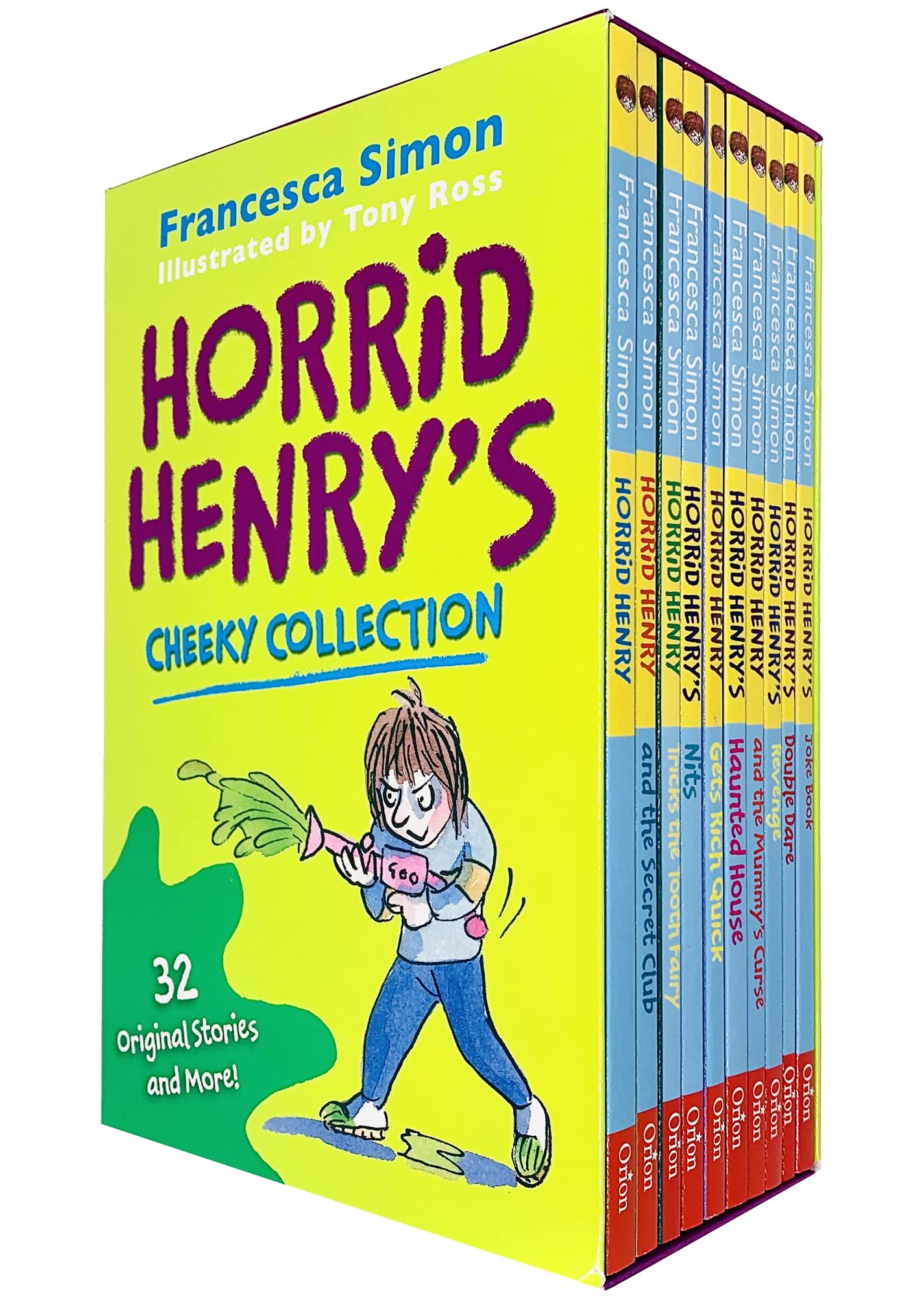 Horrid Henry's Cheeky Collection 10 Books Box Set by Francesca Simon (32 Original Stories and More!) book