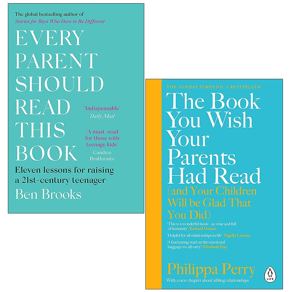 Every Parent Should Read This Book By Ben Brooks & The Book You Wish Your Parents Had Read By Philippa Perry 2 Books Collection Set - Ben Brooks book