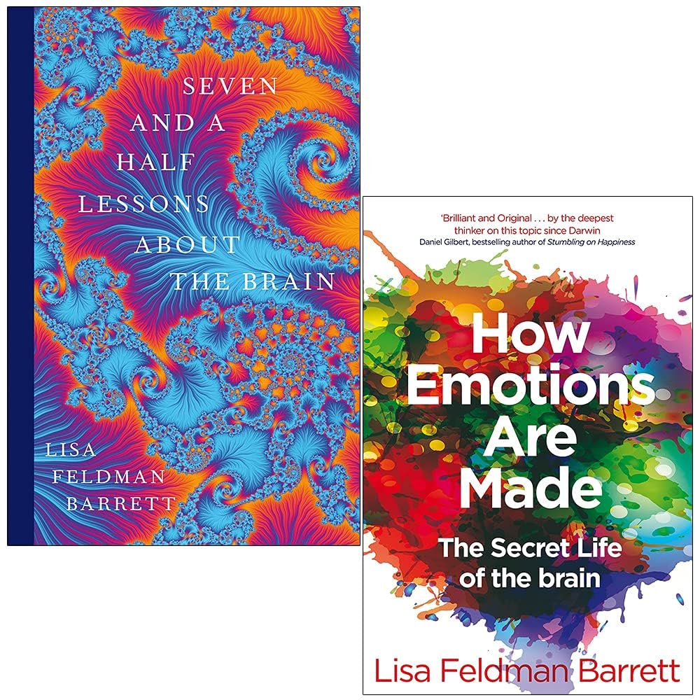 Seven and a Half Lessons About the Brain & How Emotions Are Made By Lisa Feldman Barrett 2 Books Collection Set Medicine