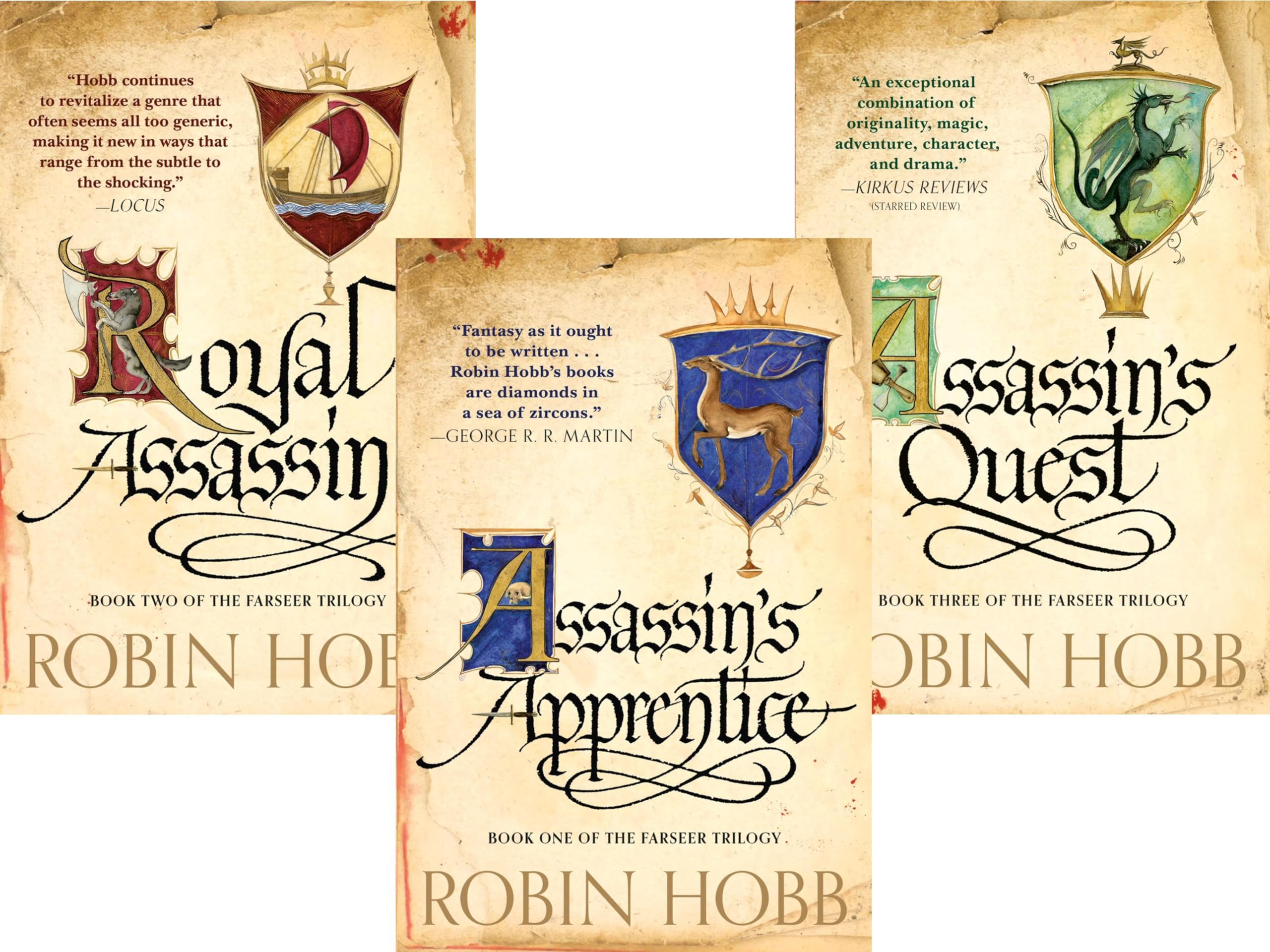 The Farseer Trilogy Collection 3 Books Set By Robin Hobb (Assassin’s Apprentice, Royal Assassin, Assassin’s Quest) Contemporary literature