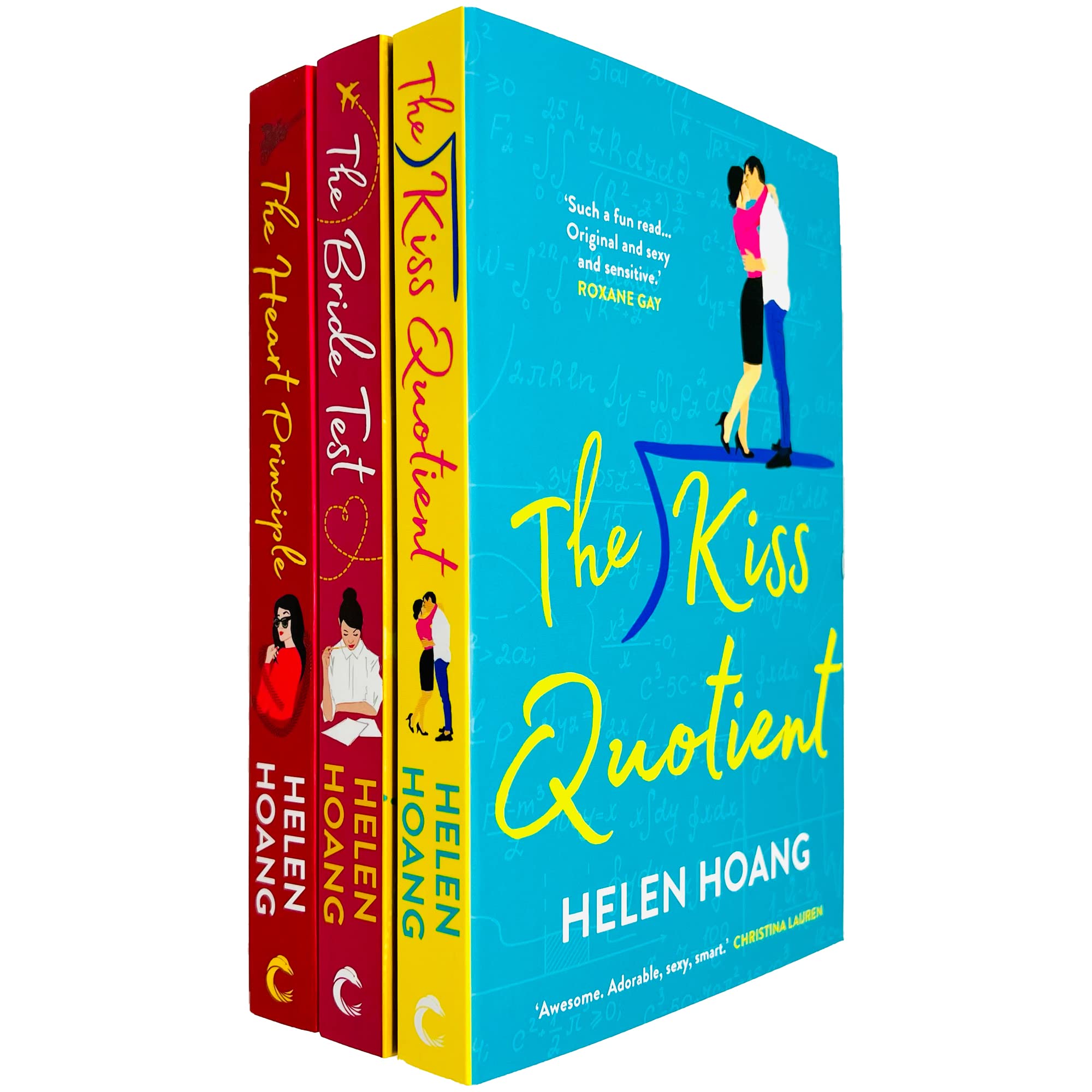 The Kiss Quotient Series 3 Books Collection Set By Helen Hoang (The Kiss Quotient, The Bride Test & The Heart Principle) Contemporary literature Books