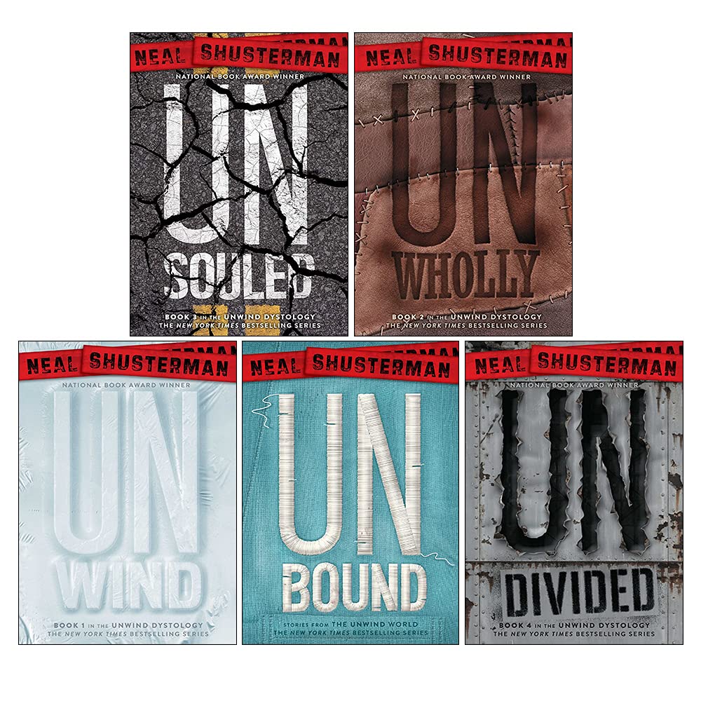 The Ultimate Unwind Dystology Collection 5 Books Box Set by Neal Shusterman (Unwind, Unwholly, Unsouled, Undivided & Unbound) Fiction