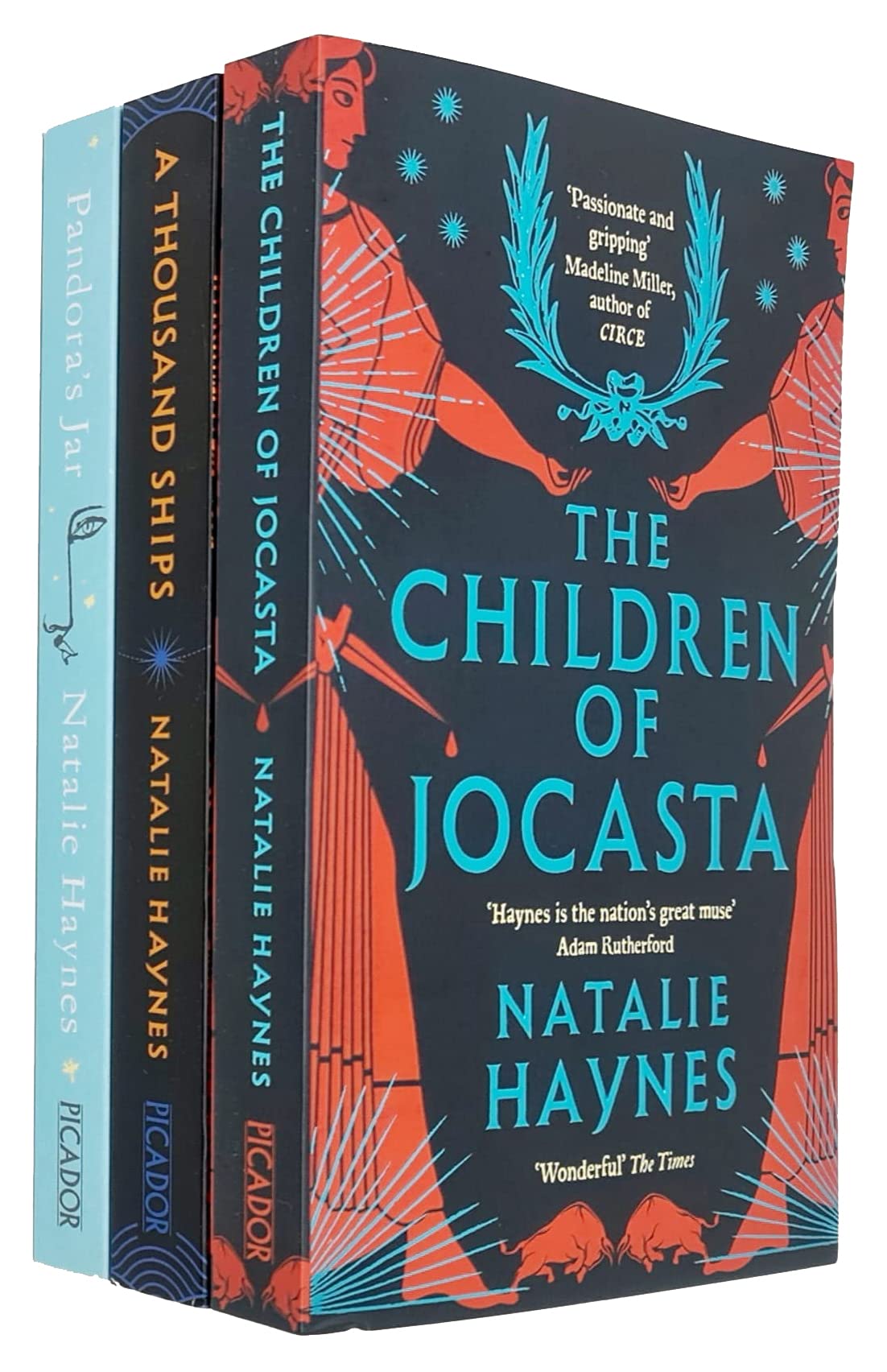 Natalie Haynes Collection 3 Books Set (A Thousand Ships, Pandora's Jar, The Children of Jocasta) Fairy Tales & Legends