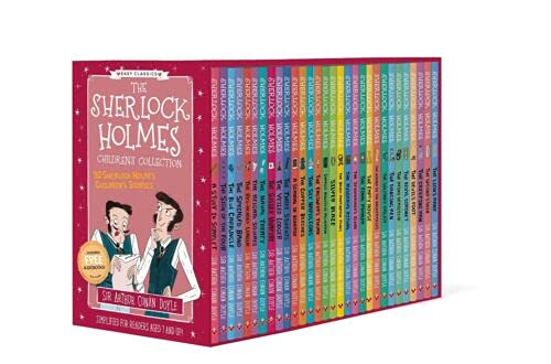 The Sherlock Holmes Children’s Collection 30 Books Box Set by Sir Arthur Conan Doyle Books