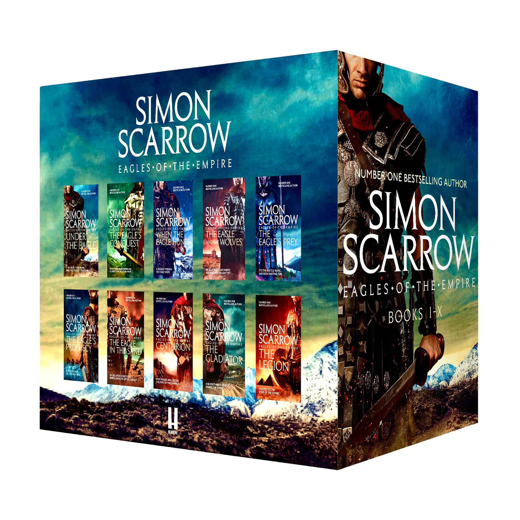 Eagles of the Empire Series Books 1 - 10 Collection Box Set by Simon Scarrow Books