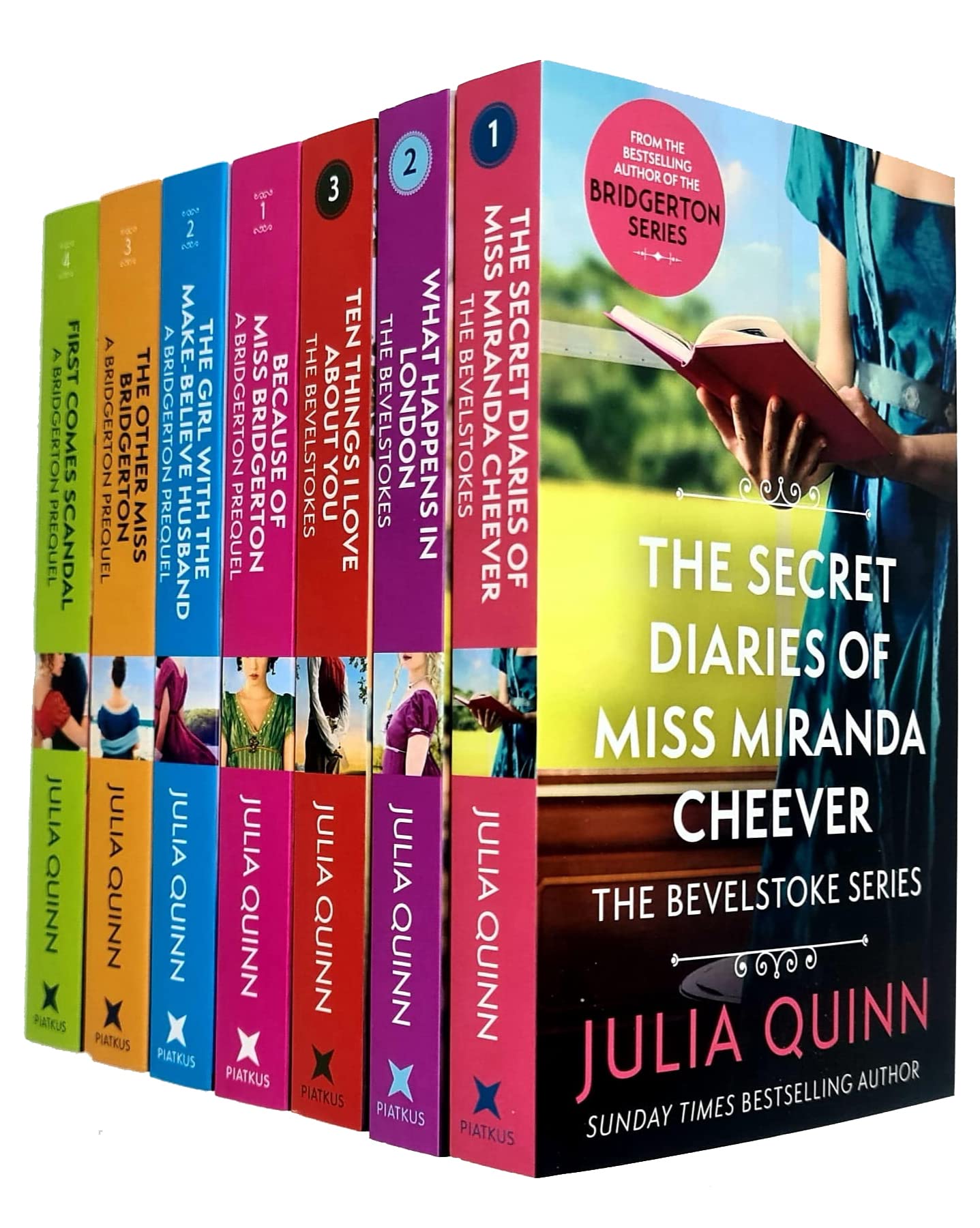 Tom Thorne Novels Bevelstoke & Bridgerton Prequels Rokesbys Series 7 Books Collection Set By Julia Quinn (Secret Diaries of Miss Miranda Cheever,The Other Miss Bridgerton, First Comes Scandal & More) Contemporary literature Books