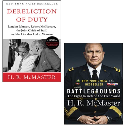 H. R. McMaster 2 Books Collection Set (Dereliction of Duty, Battlegrounds) Social Sciences