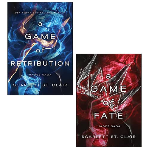 Hades Saga Series 2 Books Collection Set By Scarlett St. Clair (A Game of Fate, A Game of Retribution) - Scarlett St. Clair Romantic Fantasy