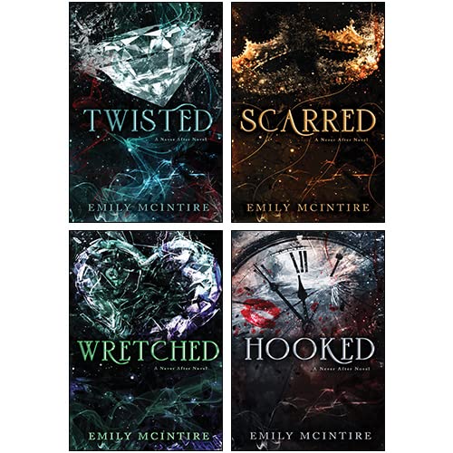Never After Series 3 Büchersammlungsset von Emily McIntire(gedehnt, vernarbt, gehakt, verdreht) Contemporary Romance