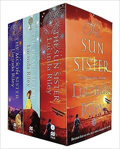 Lucinda Riley 3 Books Collection Set (The Sun Sister, The Pearl Sister, The Moon Sister) Contemporary literature