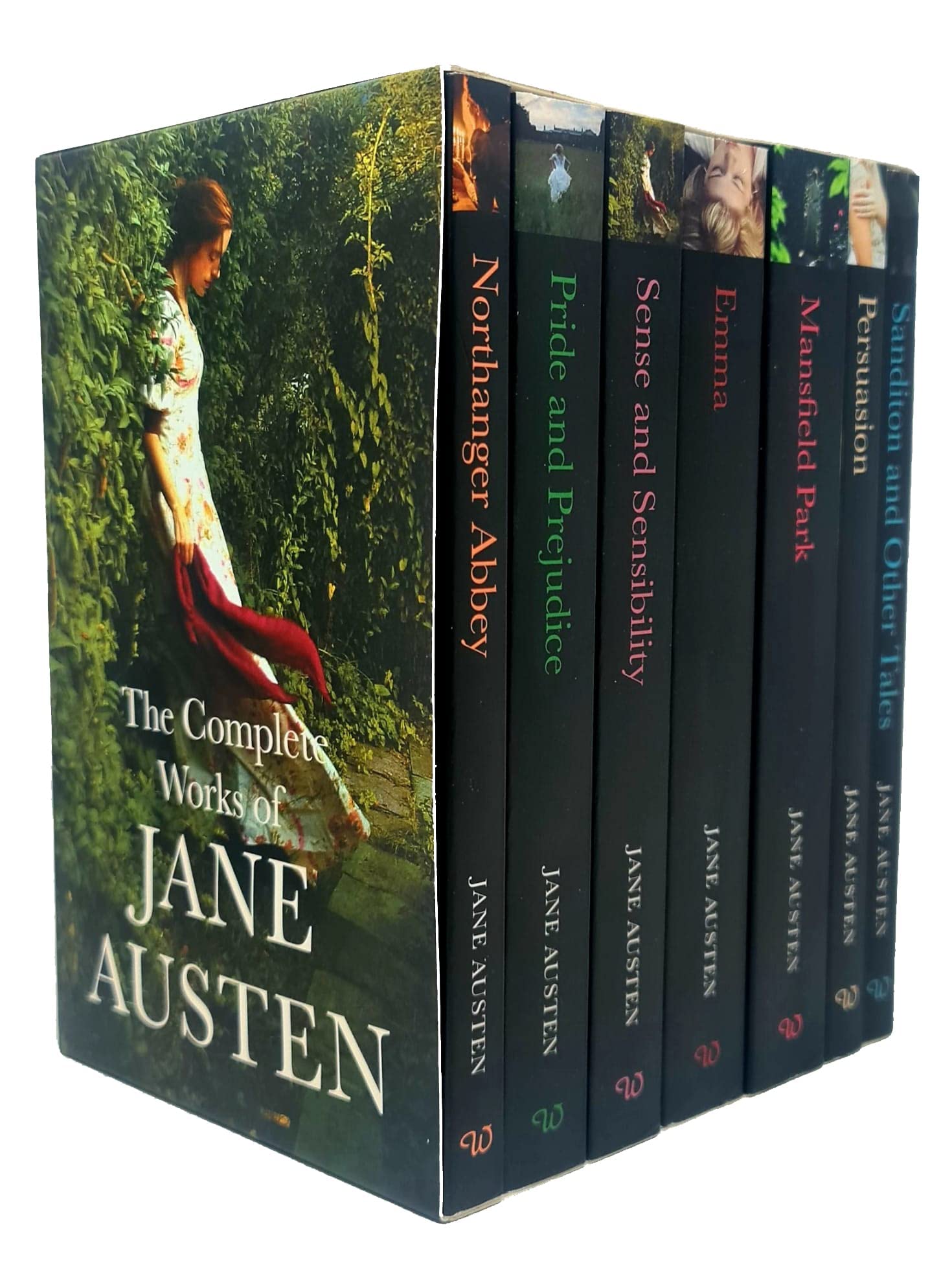 The Complete Works of Jane Austen 7 Books Collection Box Set (Sandition and Other Tales, Sense and Senesibility, Pride and Prejudice, Persuasion, Emma & More) - Jane Austen Fiction