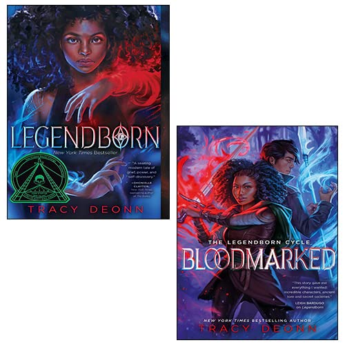 The Legendborn Cycle Series 2 Books Collection Set By Tracy Deonn(Legendborn, Bloodmarked) Fantasy & Sci-Fi