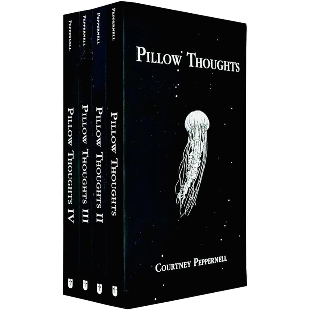 Pillow Thoughts Collection 4 Books Set By Courtney Peppernell (Pillow Thoughts, Healing the Heart, Mending the Mind, Stitching the Soul) - Courtney Peppernell Poetry