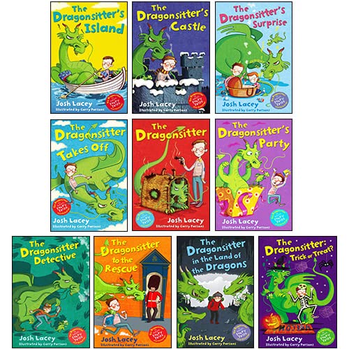 The Dragonsitter Series 10 Books Collection Set (The Dragonsitter, The Dragonsitter Takes Off, The Dragonsitter's Castle, The Dragonsitter's Island, The Dragonsitter’s Party & More) Non-fiction