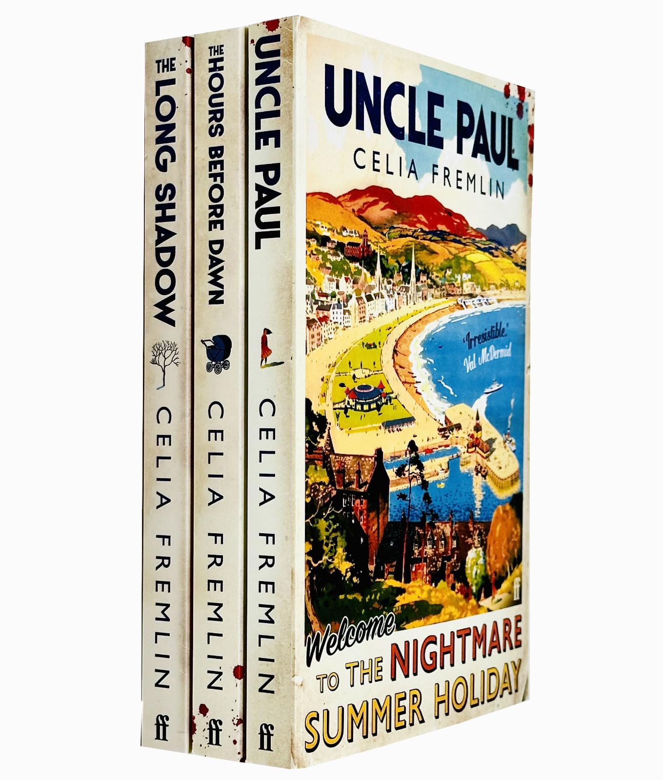 Faber & Faber ltd Celia Fremlin 3-Bücher-Sammelset (Onkel Paul, Die Stunden vor der Morgendämmerung, Der lange Schatten) Action & Adventure
