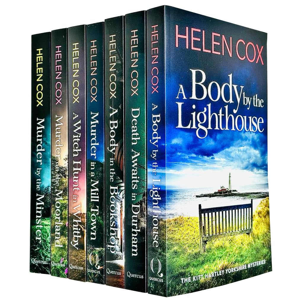 The Kitt Hartley Yorkshire Mysteries Series 7 Books Collection Set von Helen Cox (Murder by The Minster, A Body in the Bookshop, Murder on the Moorland, Murder in a Mill Town und mehr) Detective & CSI