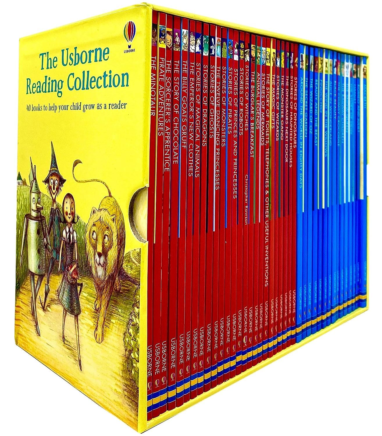 Usborne Young Reading Series Collection 40 Books Box Set-Read At Home by Usborne Fiction