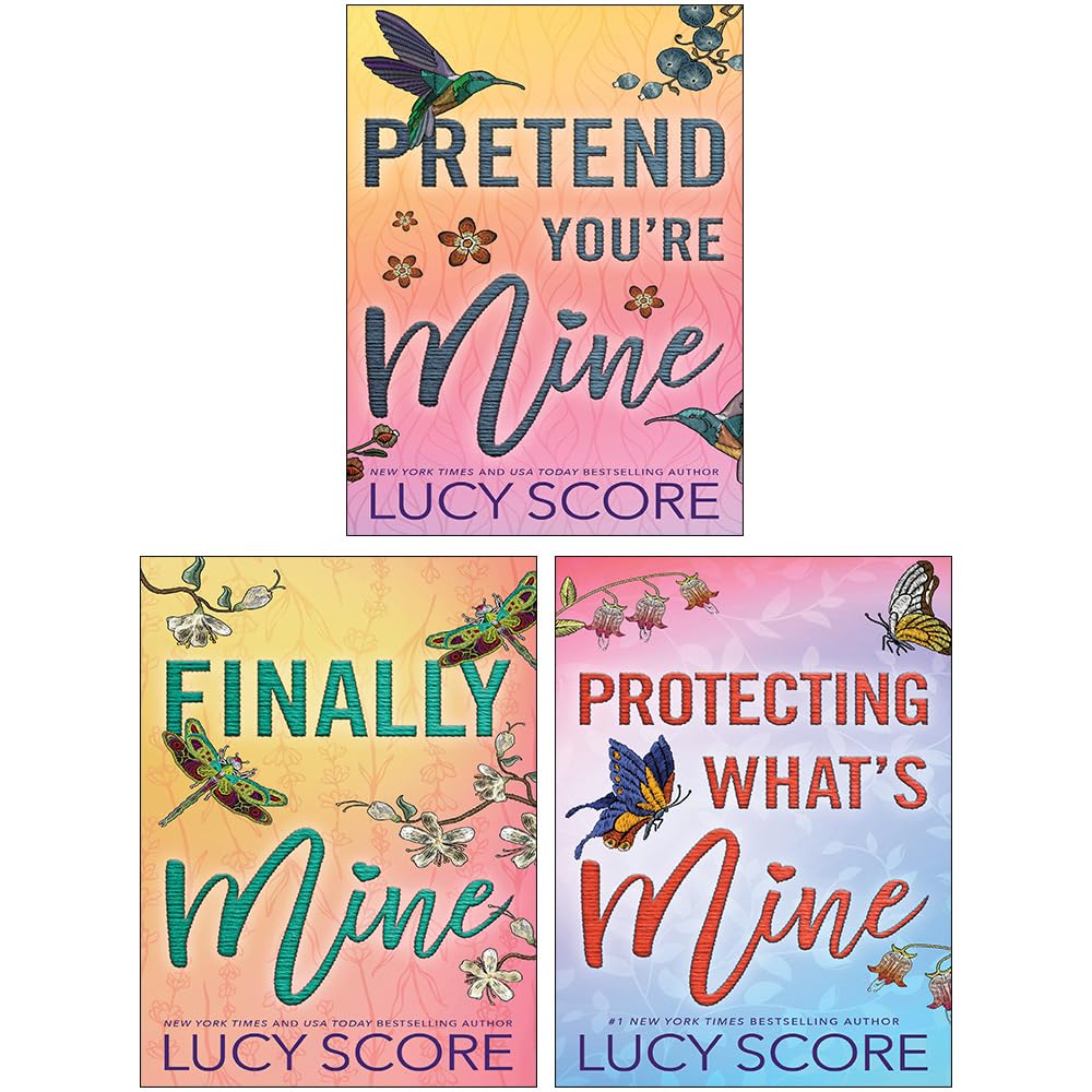 The Benevolence Series 3 Books Collection Set by Lucy Score (Pretend You're Mine, Finally Mine, Protecting What’s Mine) Contemporary literature