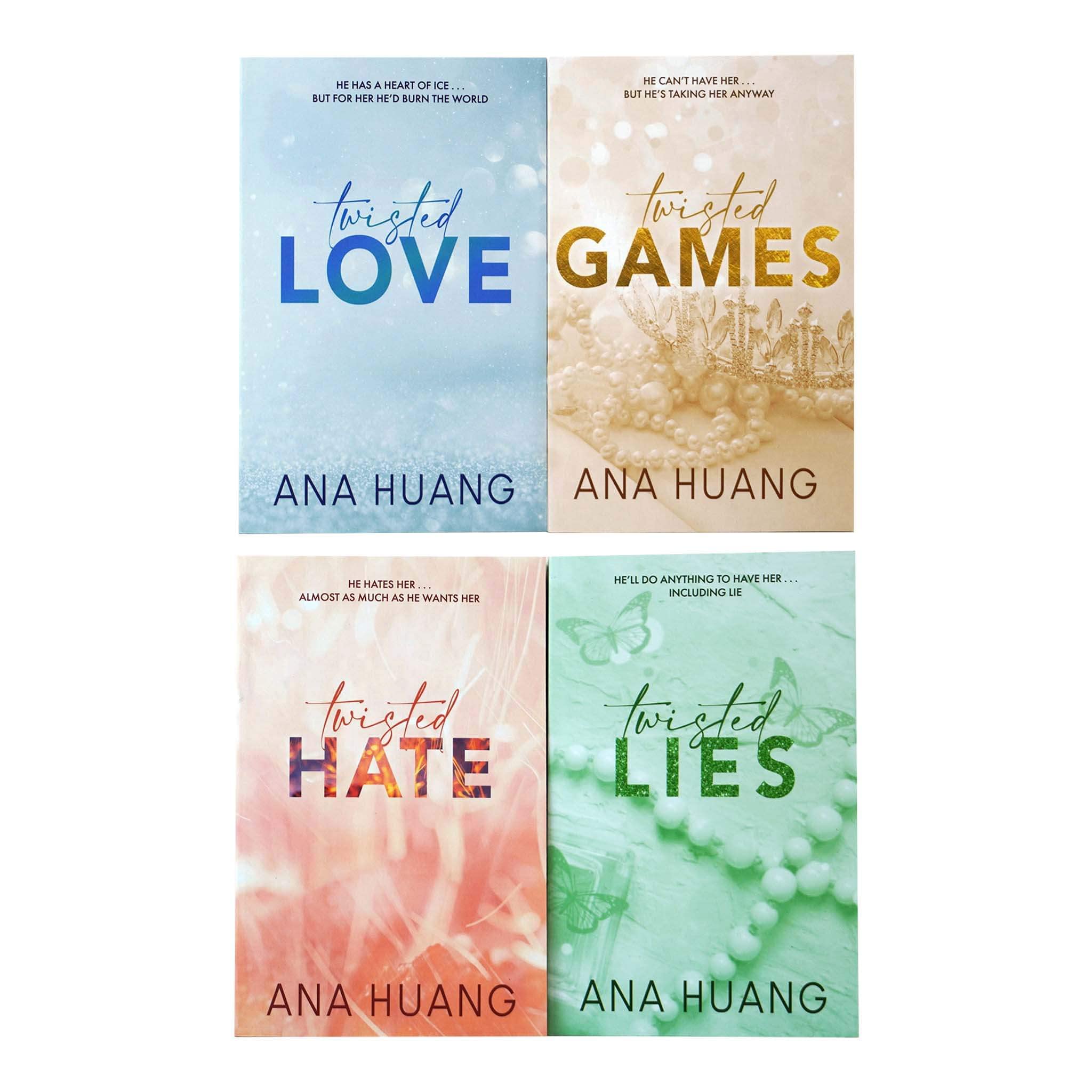 4 Bücher Twisted Series von Ana Books