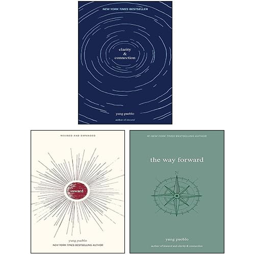 The Inward Trilogy 3 Books Collection Set By yung pueblo(Inward, Clarity & Connection, The Way Forward) Lifestyle
