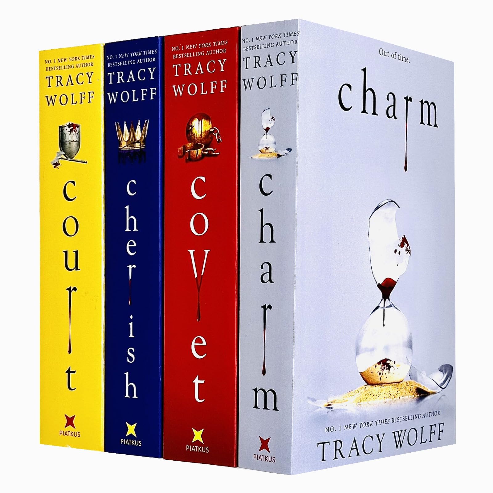 Crave Series 3 Books Collection Set By Tracy Wolff (Covet, Court & Charm) Books