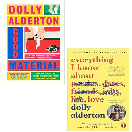 Dolly Alderton 2 Books Collection Set (Good Material , Everything I Know About Love) Film, Art & Culture