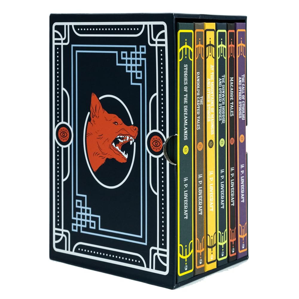 The H.P. Lovecraft 6 Book Hardback Collection: Macrabre Tales, Stories of the Dreamlands, The Randolph Carter Tales,The Call of Cthulhu & Other Stories Classics