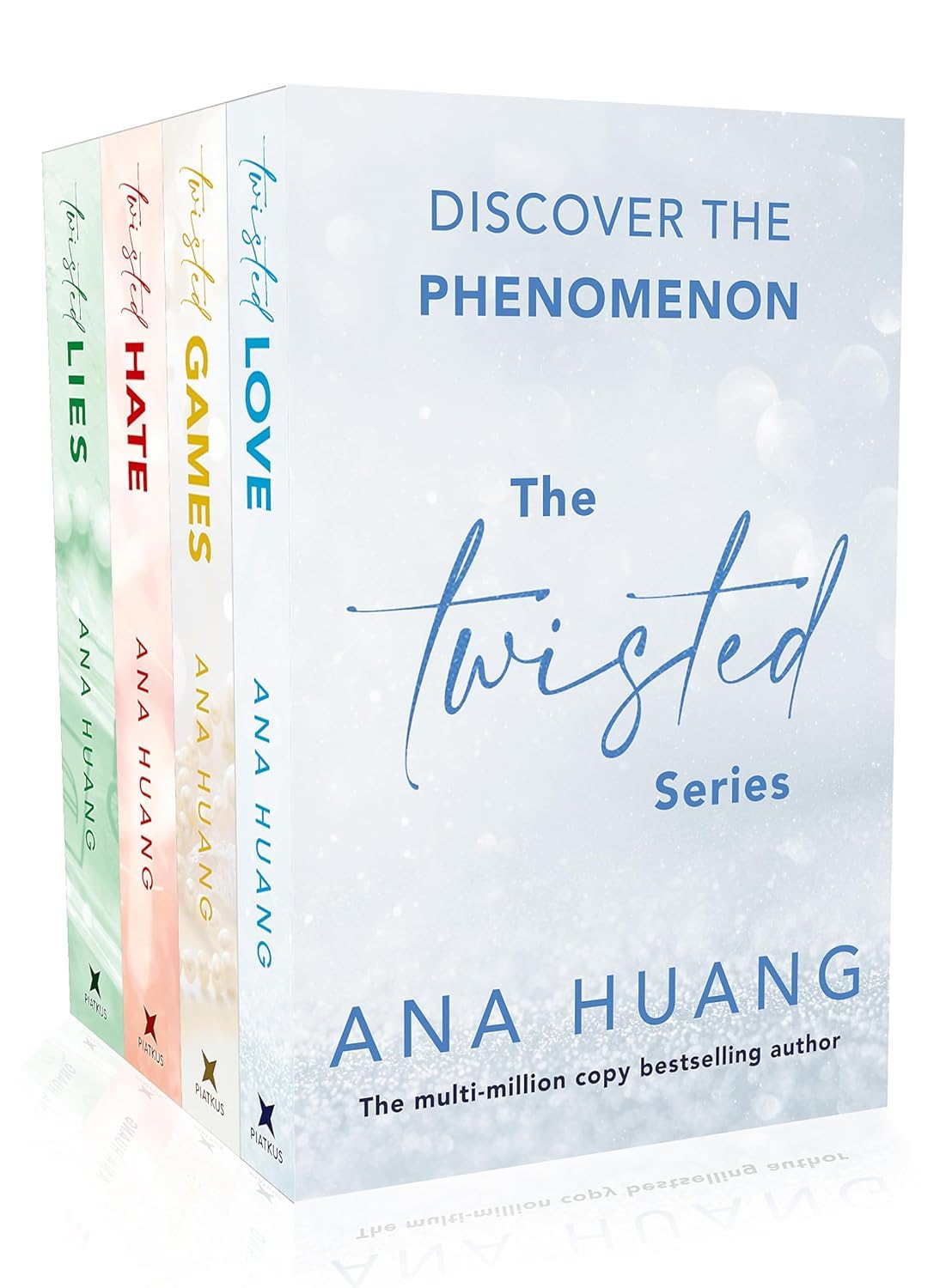 Twisted Series Ana Huang 4 Books Collection Boxed Set (Twisted Love, Twisted Games, Twisted Hate, Twisted Lies) Contemporary Romance