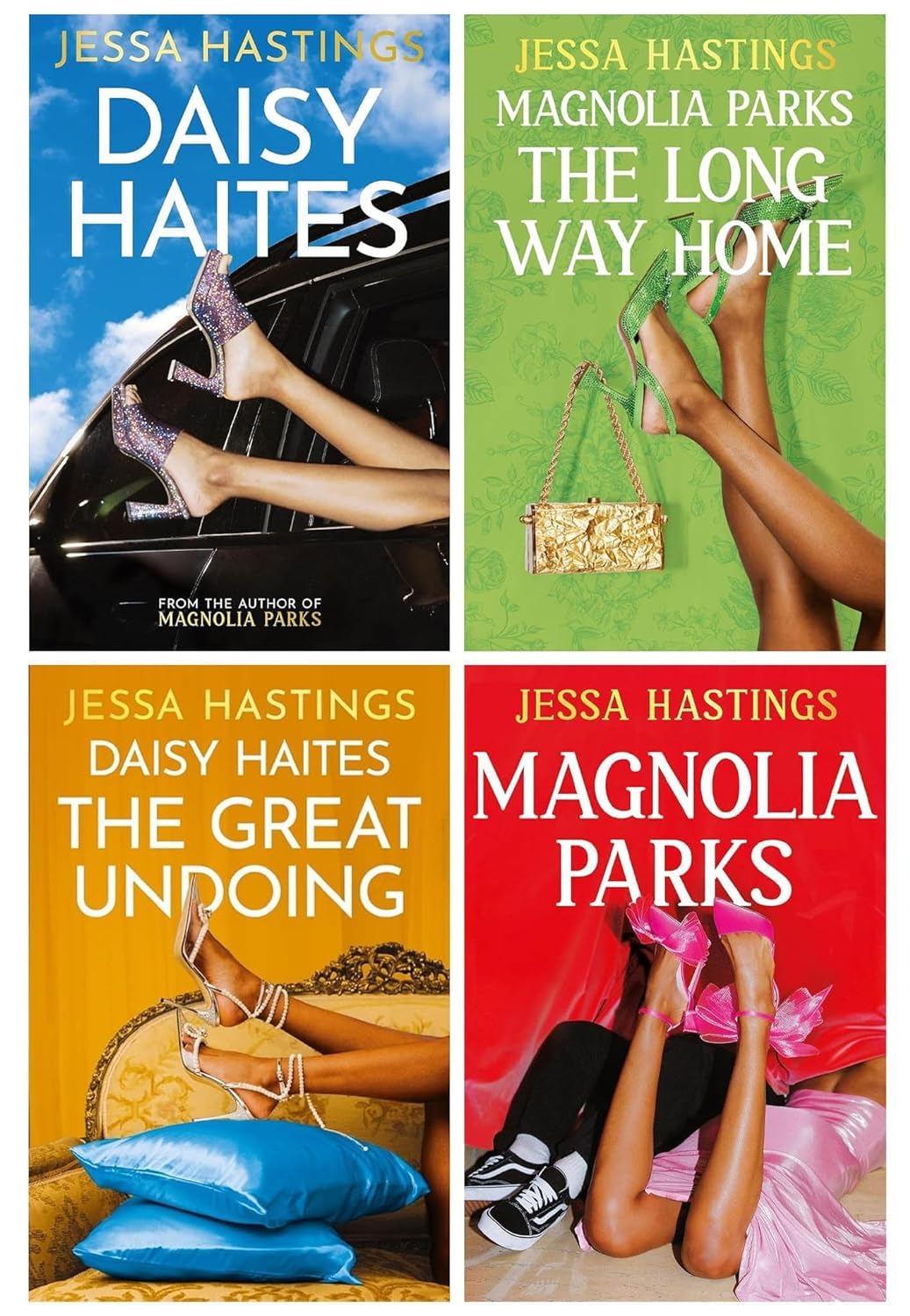 Magnolia Parks Universe Series 4 Books Collection Set By Jessa Hastings (Magnolia Parks, Magnolia Parks: The Long Way Home,Daisy Haites & Daisy Haites: The Great Undoing) Contemporary Romance