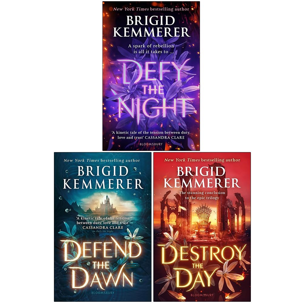 Foblit ltd Defy The Night-Reihe, 3er-Büchersammlung von Brigid Kemmerer (Defy The Night, Defend The Dawn und Destroy The Day) Books