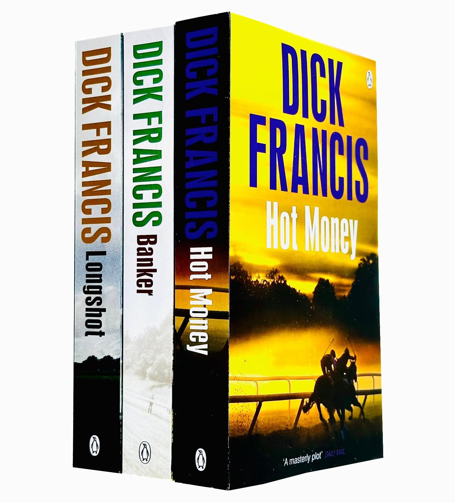 Foblit ltd Dick Francis Collection 3-Bücher-Set (Hot Money, Banker & Longshot) Books