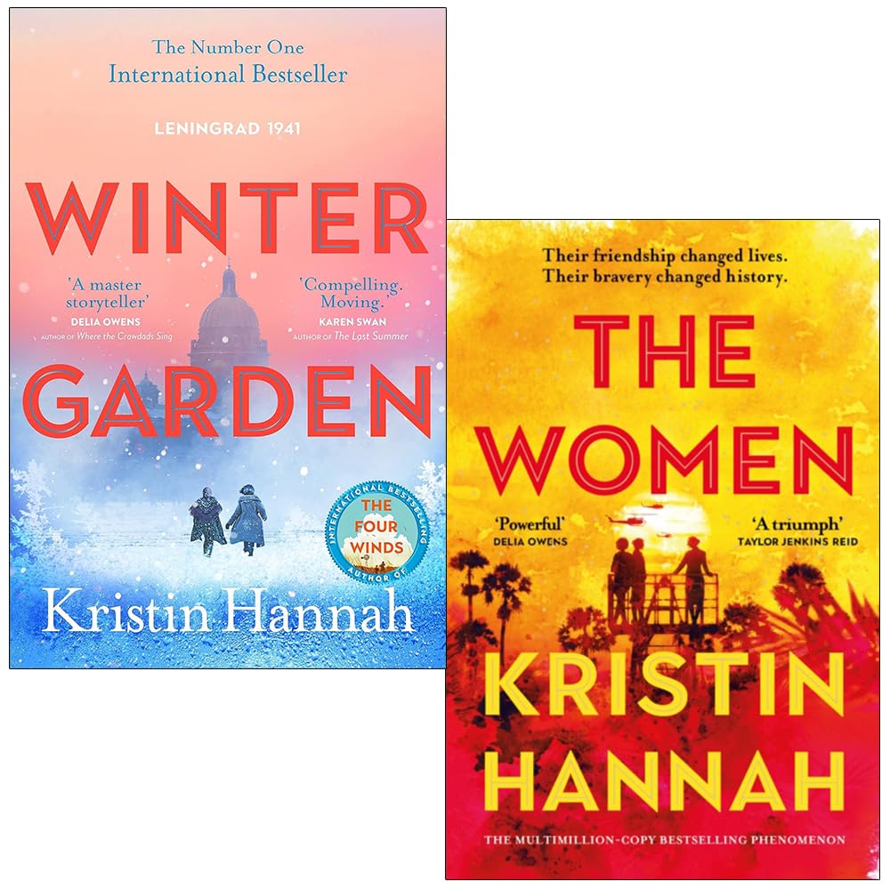 Foblit ltd Kristin Hannah Collection, 2 Bücher im Set (Winter Garden und The Women) Books