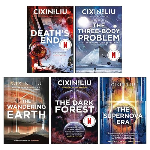 Cixin Liu 5 Books Collection Set (The Wandering Earth, The Dark Forest, The Three-Body Problem, Death's End & The Supernova Era) Eroticism