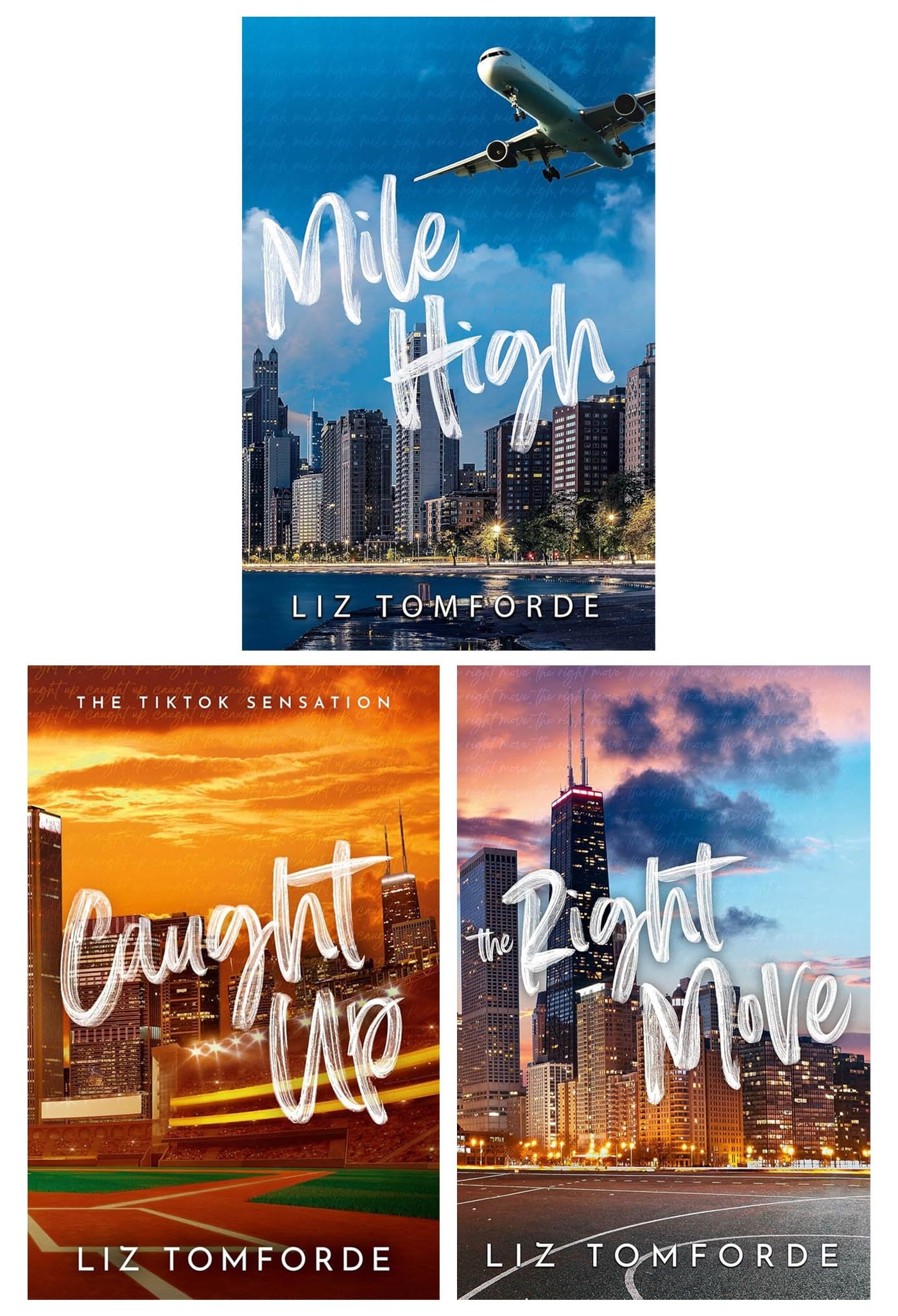 Windy City Series 3 Books Collection Set (Mile High, The Right Move, Caught Up) Contemporary Romance