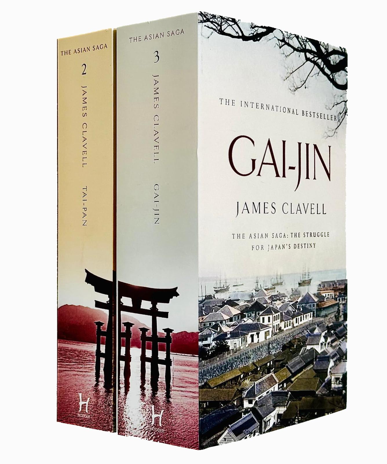 Foblit ltd James Clavell Asian Saga Collection 2 Bücher-Set (Tai-Pan & GAI-Jin) Books