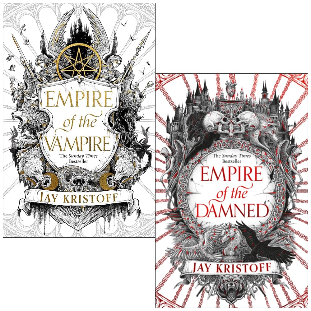 Foblit ltd Empire of The Vampire-Reihe, 2 Bücher, Set von Jay Kristoff (Empire of The Vampire & [Hardcover Empire of The Damned) Books