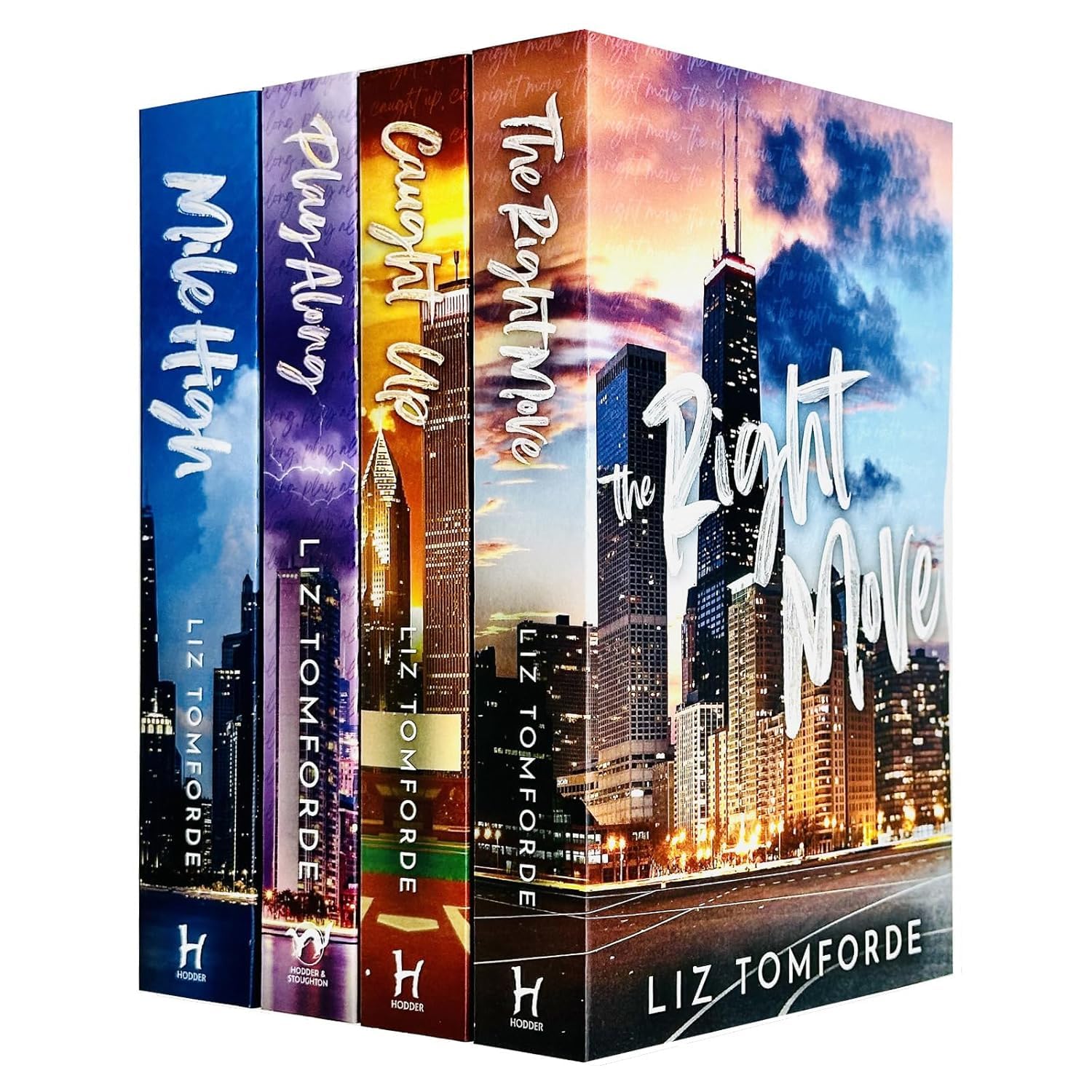 Windy City Series 4 Books Collection Set By Liz Tomforde (Mile High, The Right Move, Caught Up & Play Along) Books