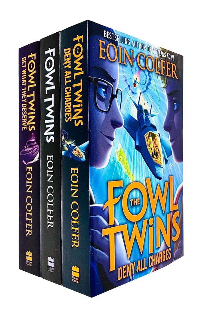 The Fowl Twins Series 3 Books Collection Set (The Fowl Twins, Deny All Charges, Get What They Deserve) Novels & Short Stories